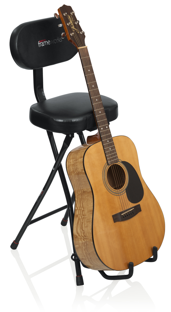 Gator GFW-GTR-SEAT Guitar Seat/Stand Combo