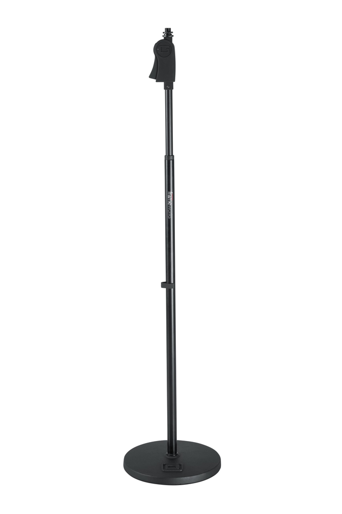 Gator GFW-MIC-1001 Deluxe 10″ Round Base Mic Stand