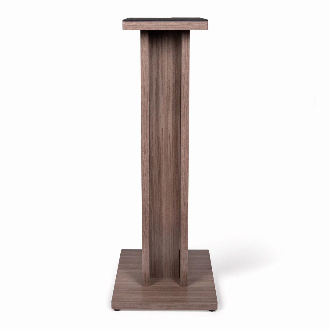 Gator GFWELITESPKSTMNGRY Frameworks Elite Series Floor-Standing Studio Monitor Speaker Stand in Driftwood Grey Finish