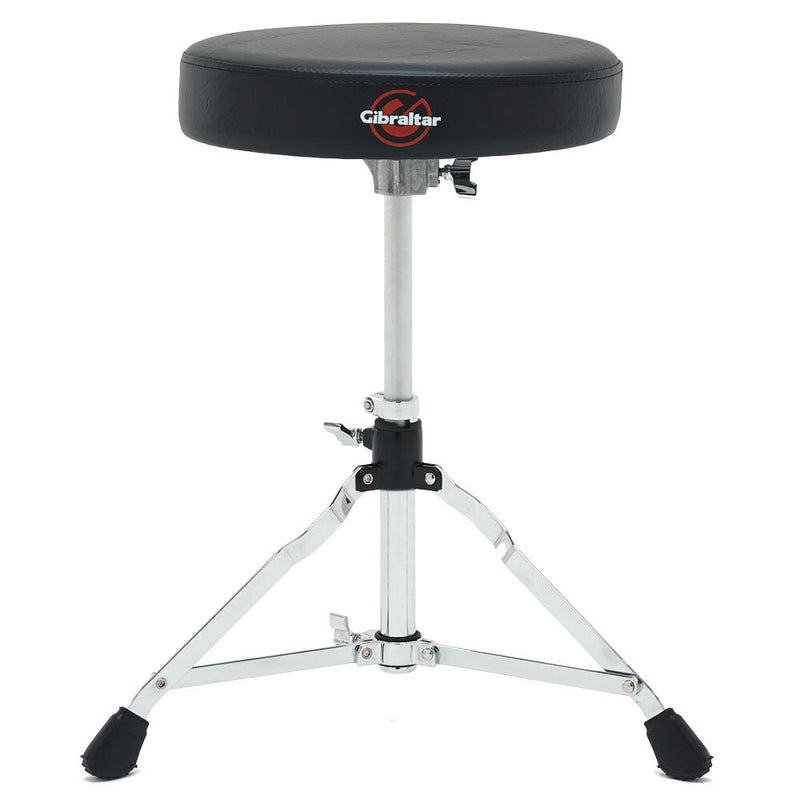 Gibraltar 5600 Series Single Braced Round Drum Throne in Black