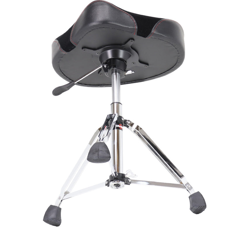 Gibraltar 9600 Series Hydraulic Drum Throne with Large Cordura Motostyle Seat