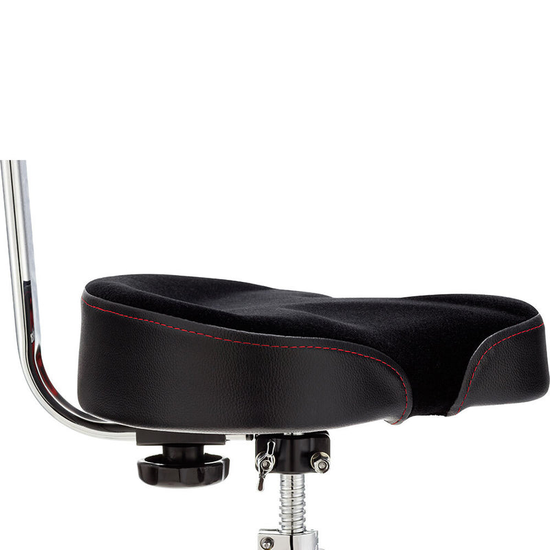 Gibraltar 9600 Series Drum Throne with Cordura Motostyle Seat & Adjustable Backrest