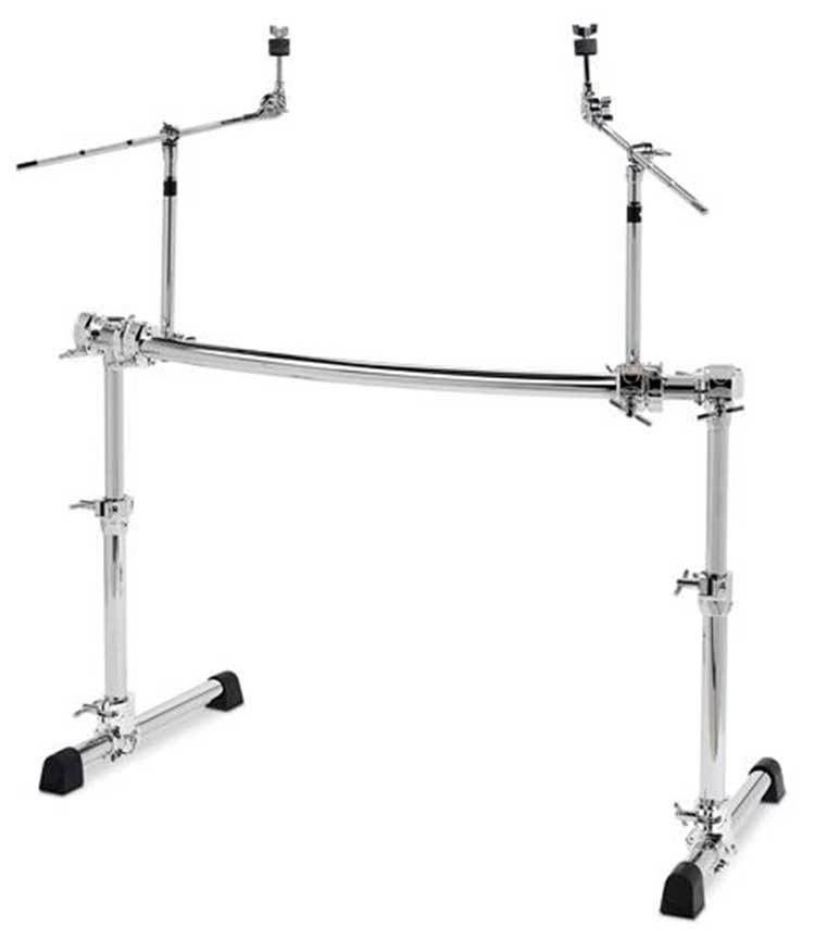 Gibraltar Chrome Series Height Adjustable Curved Universal Rack