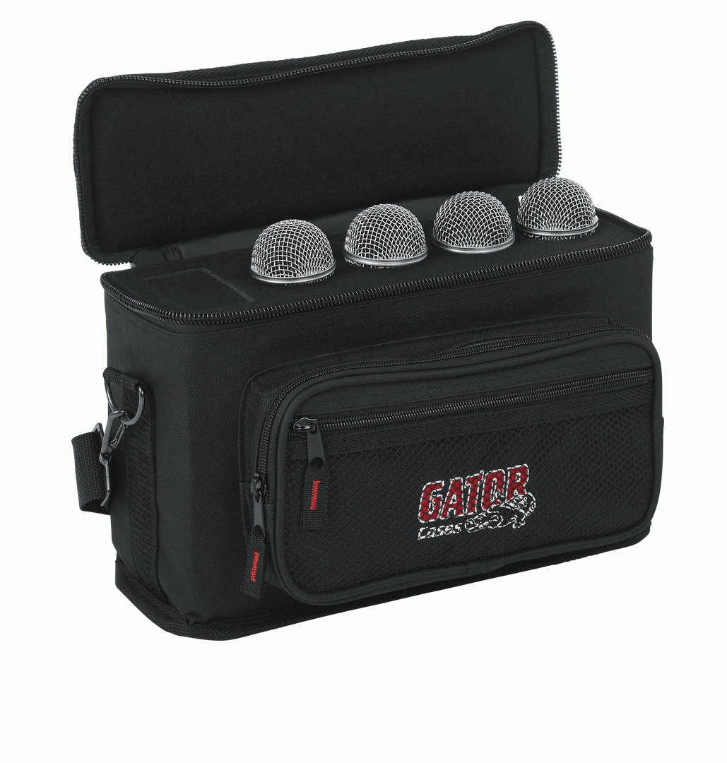 Gator GM-4 4X Microphone Padded Bag