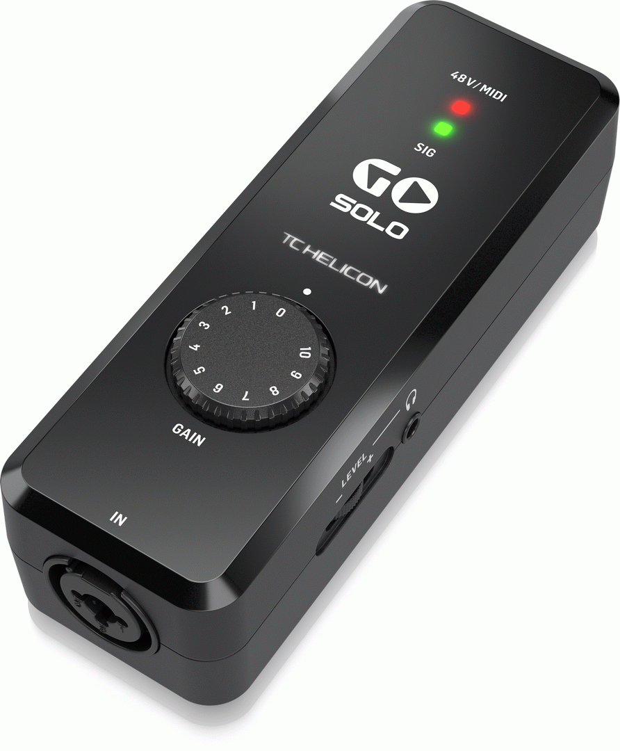 THE TC HELICON GO SOLO