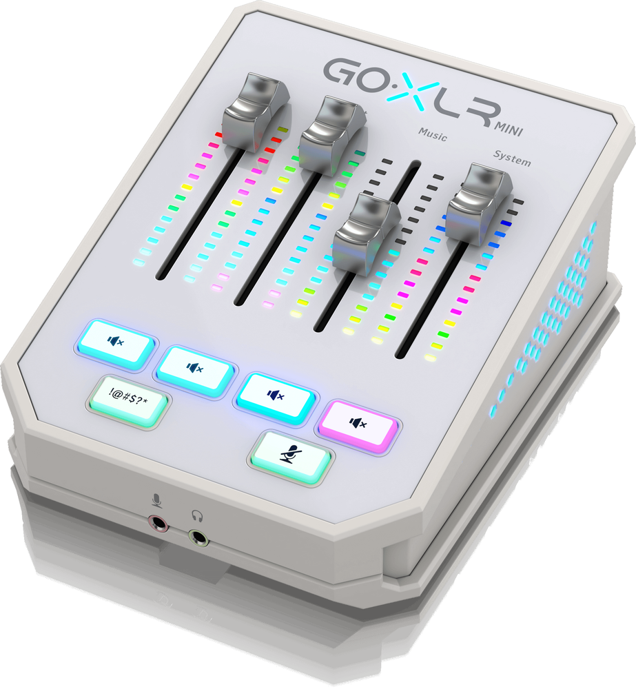 THE TC HELICON GOXLR MINI - WITE
