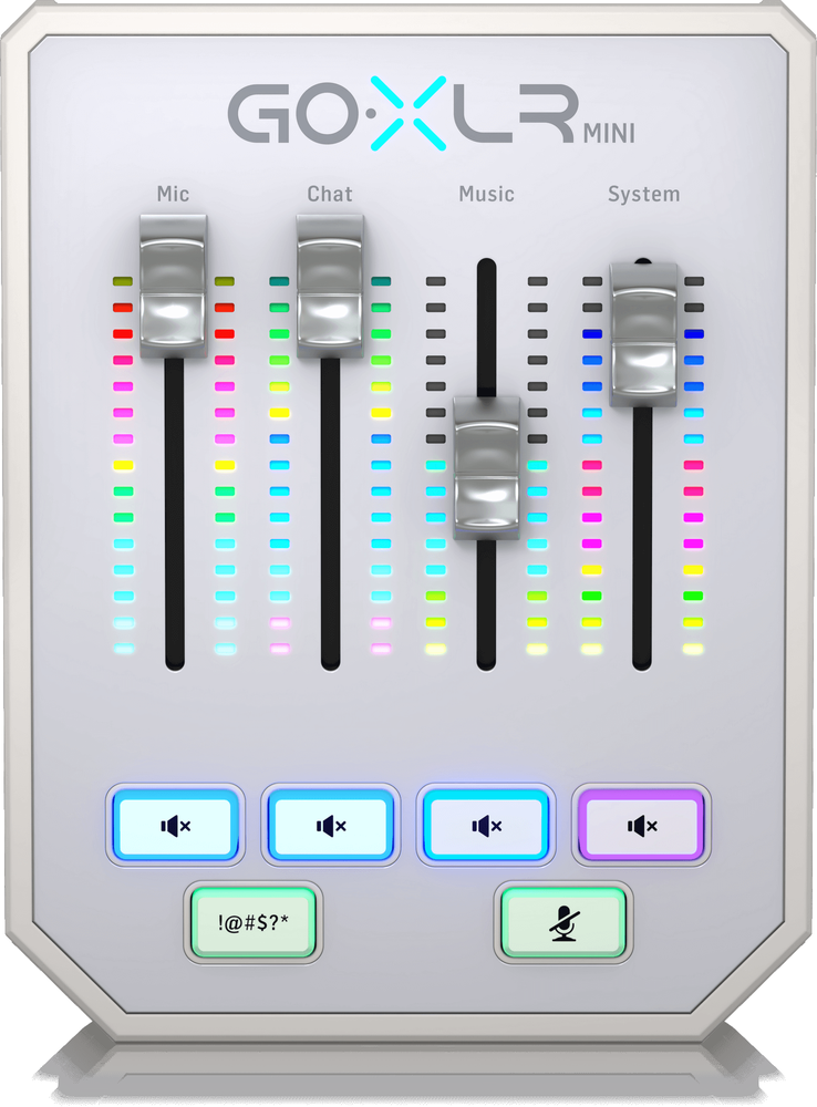 THE TC HELICON GOXLR MINI - WITE
