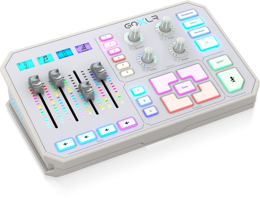 THE TC HELICON GOXLR - WHITE