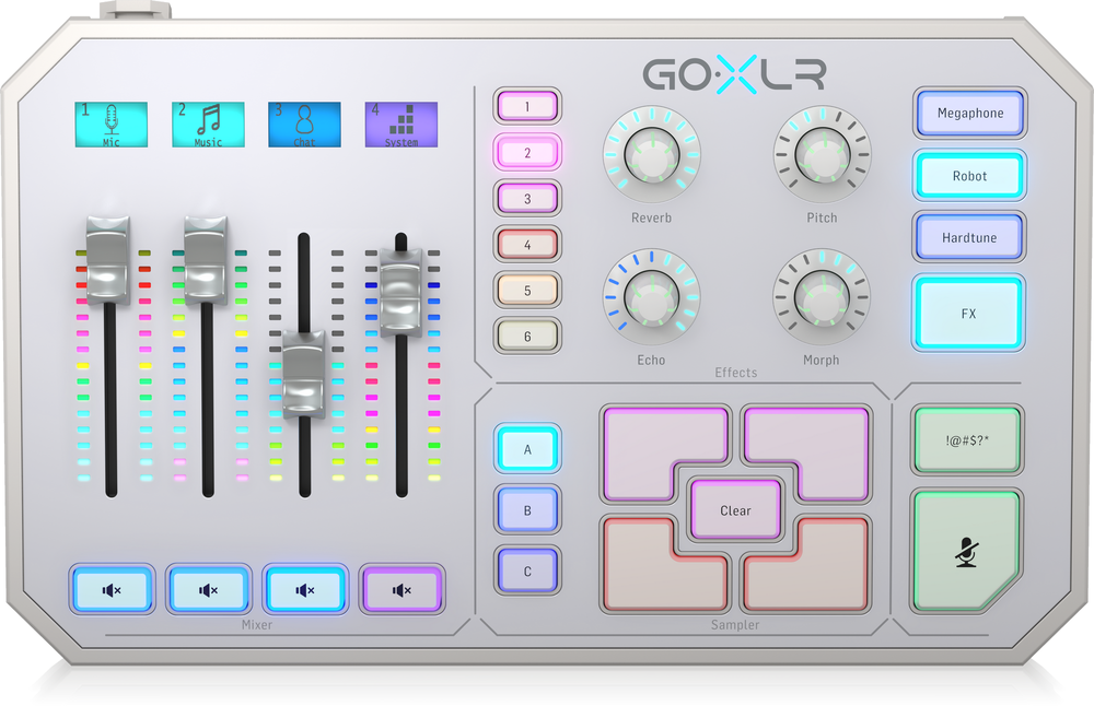 THE TC HELICON GOXLR - WHITE