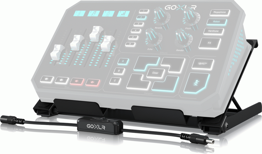 THE TC HELICON GOXLR DESK STAND