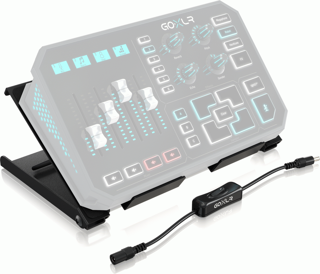 THE TC HELICON GOXLR DESK STAND