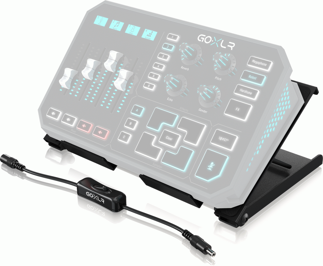 THE TC HELICON GOXLR DESK STAND