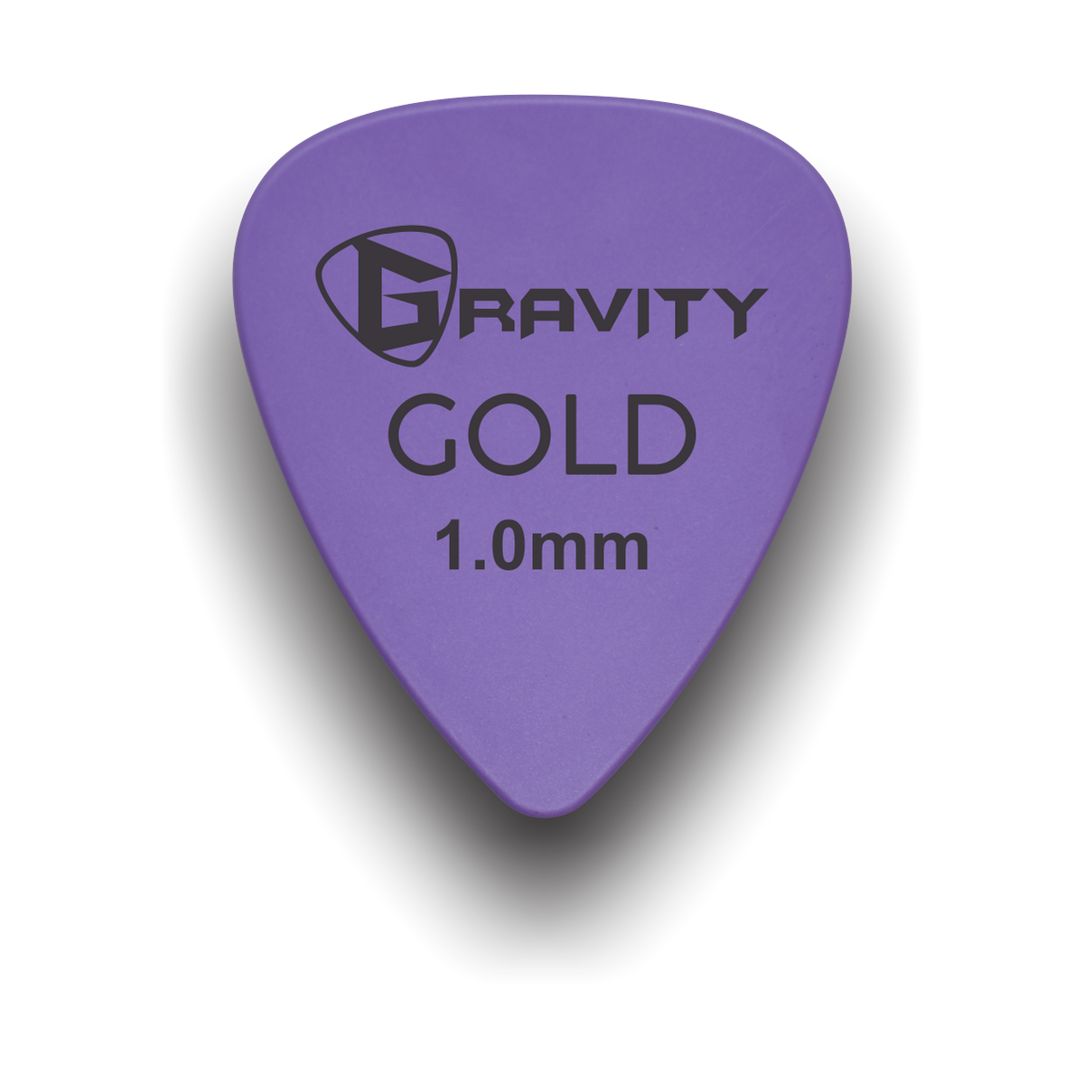 Gravity Picks GP10PU 1.0mm Gold Series Purple