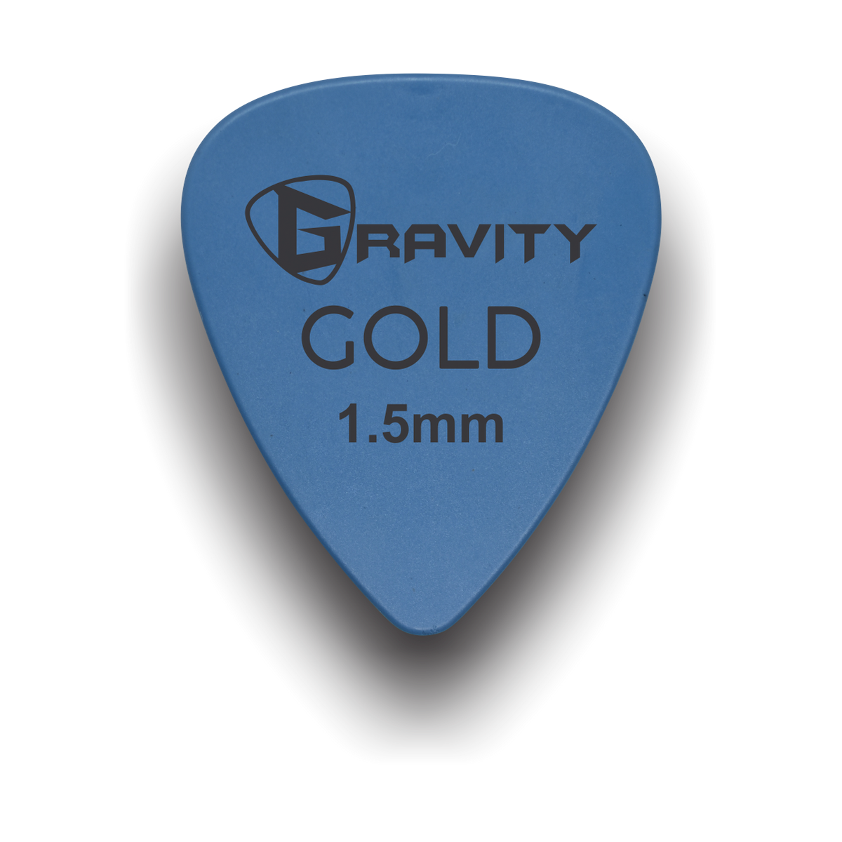 Gravity Picks GP15BL 1.5mm Gold Series Blue