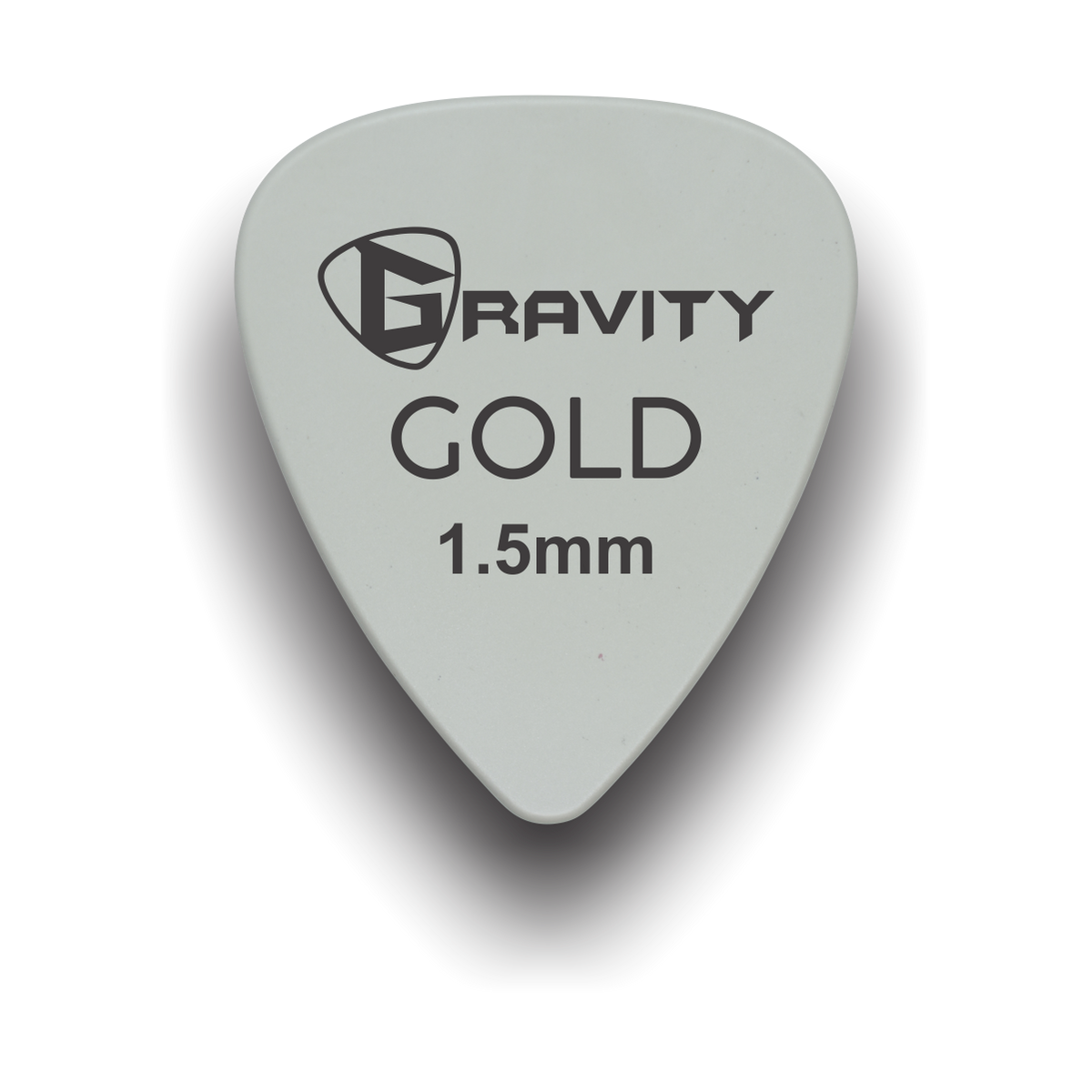 Gravity Picks GP15GY 1.5mm Gold Series Gray