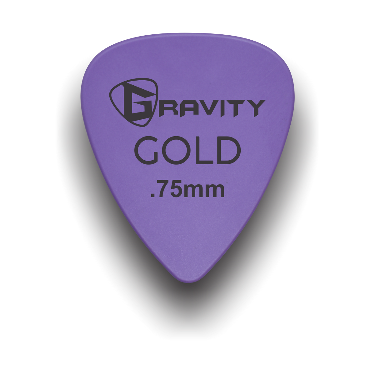 Gravity Picks GP75PU .75mm Gold Series Purple