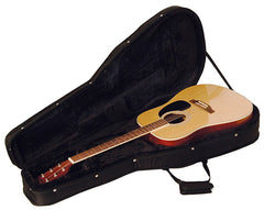 On Stage Polyfoam Custom Molded Acoustic Guitar Case