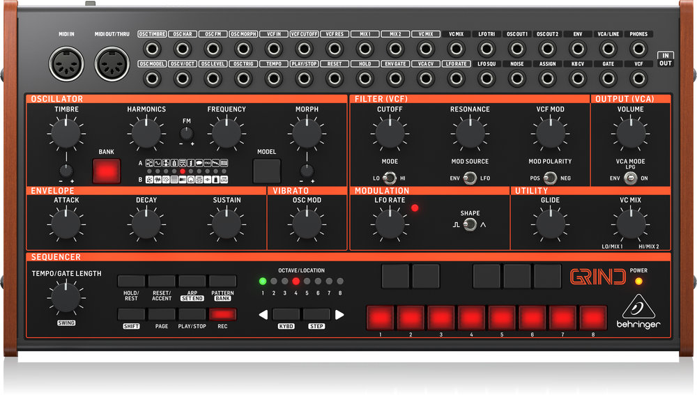 Behringer GRIND Hybrid Semi-Modular Synth