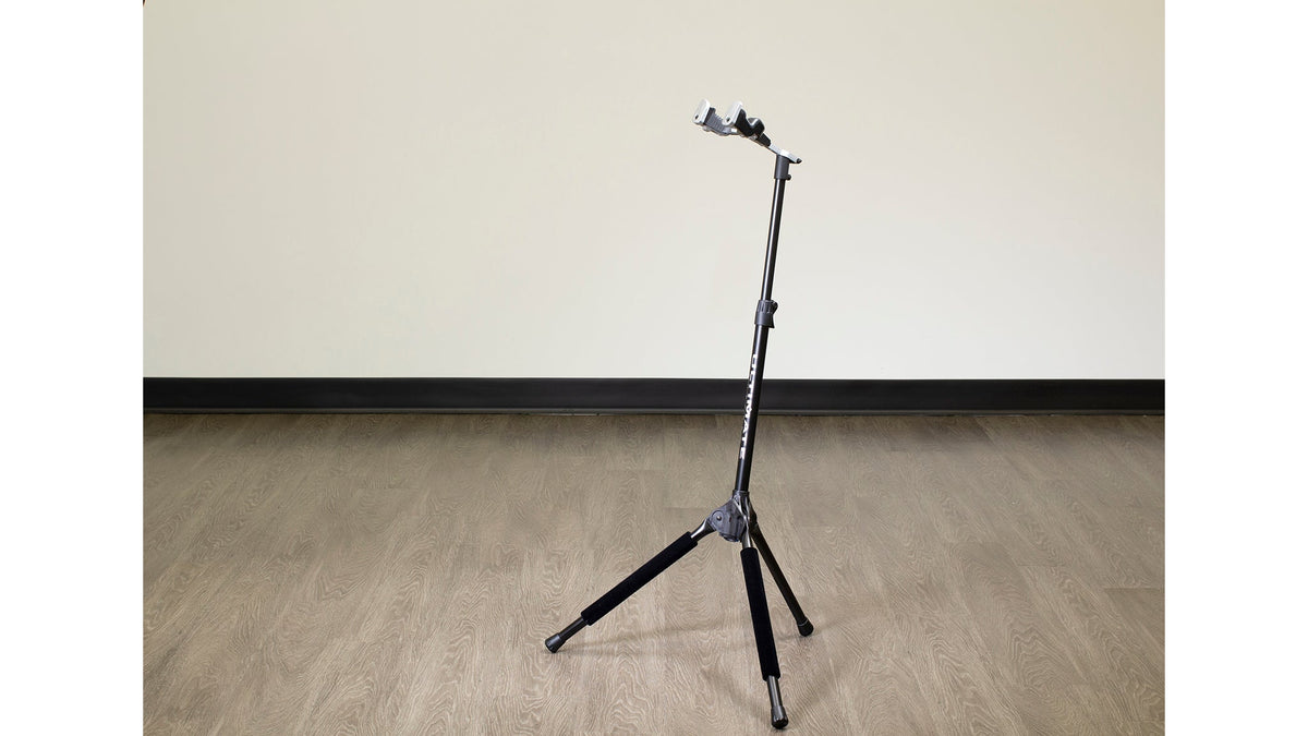 Ultimate Support GS-1000 Pro+ GS-1000 Pro+ Genesis Series Plus guitar stand w/ Locking legs, Self-Closing Yoke Security Gate