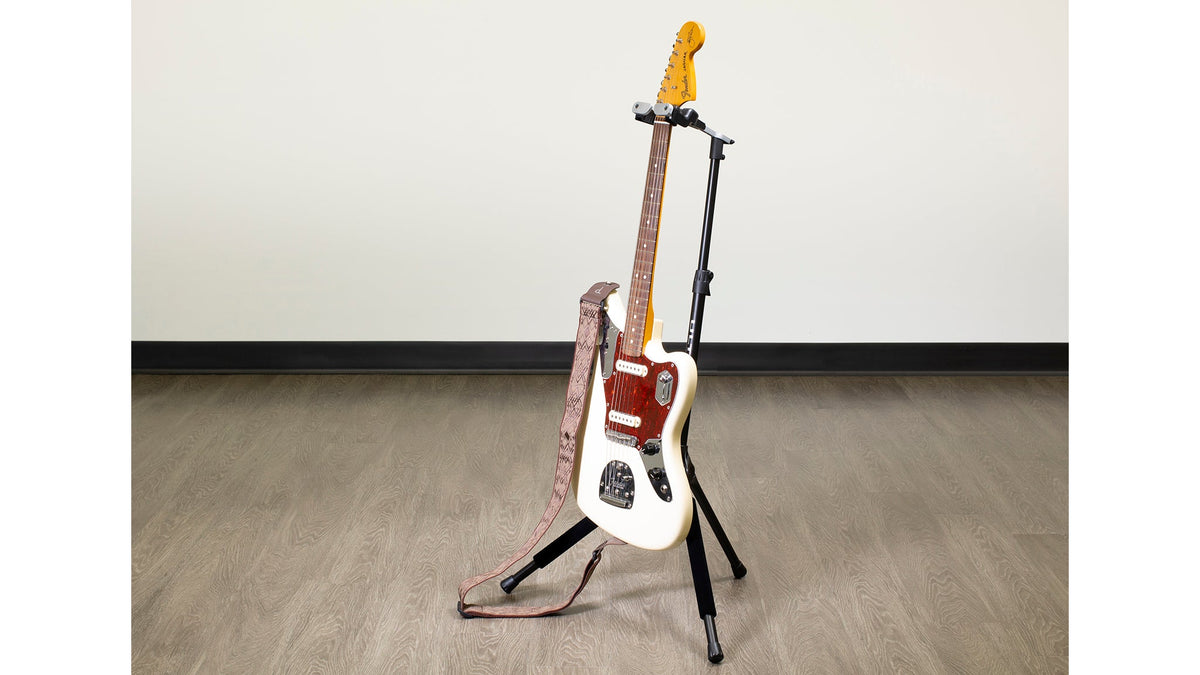 Ultimate Support GS-1000 Pro+ GS-1000 Pro+ Genesis Series Plus guitar stand w/ Locking legs, Self-Closing Yoke Security Gate