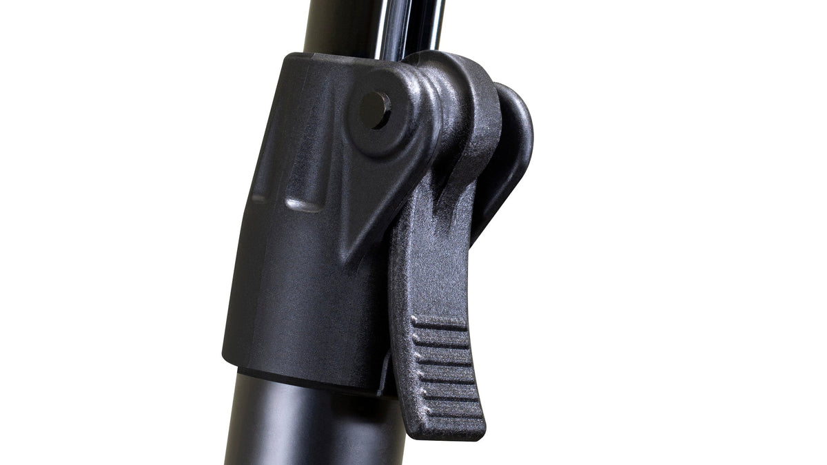 Ultimate Support GS-100+ GS-100+ Genesis Series Plus guitar stand w/ Locking legs, hanging style yoke w/ security strap