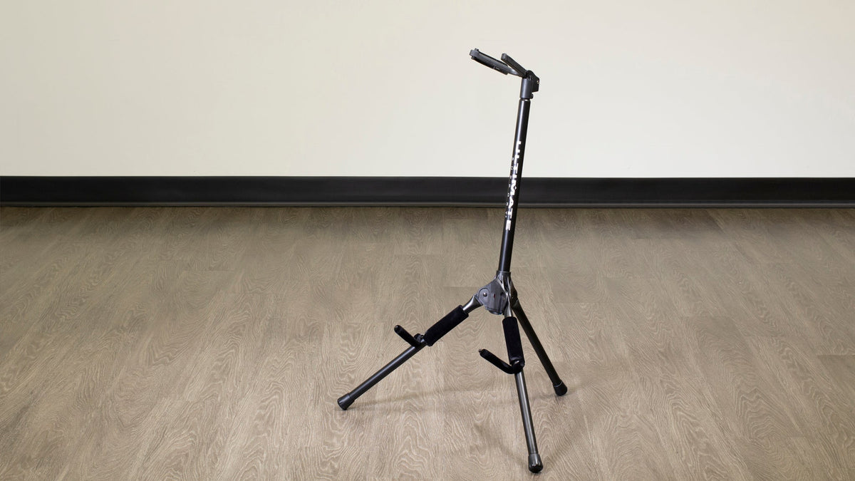 Ultimate Support GS-200+ GS-200+ Genesis Series Plus guitar stand w/ Locking legs, Secure headstock yoke, support arms