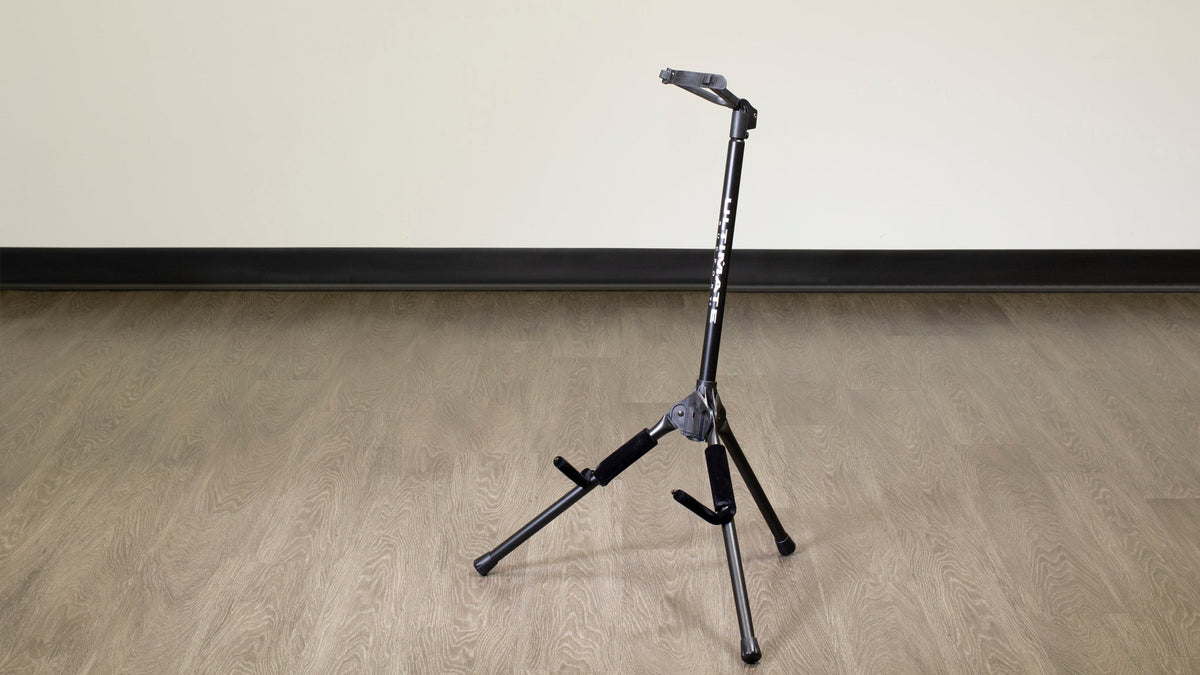 Ultimate Support GS-200+ GS-200+ Genesis Series Plus guitar stand w/ Locking legs, Secure headstock yoke, support arms