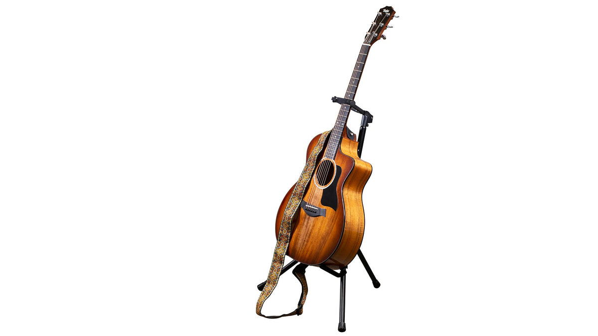 Ultimate Support GS-200+ GS-200+ Genesis Series Plus guitar stand w/ Locking legs, Secure headstock yoke, support arms