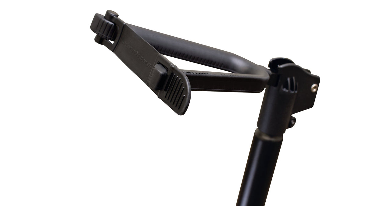 Ultimate Support GS-200+ GS-200+ Genesis Series Plus guitar stand w/ Locking legs, Secure headstock yoke, support arms