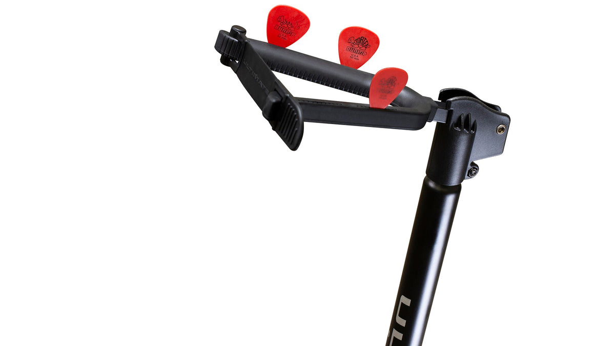 Ultimate Support GS-200+ GS-200+ Genesis Series Plus guitar stand w/ Locking legs, Secure headstock yoke, support arms