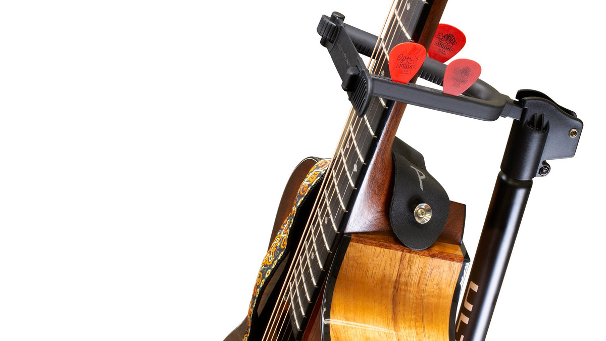 Ultimate Support GS-200+ GS-200+ Genesis Series Plus guitar stand w/ Locking legs, Secure headstock yoke, support arms