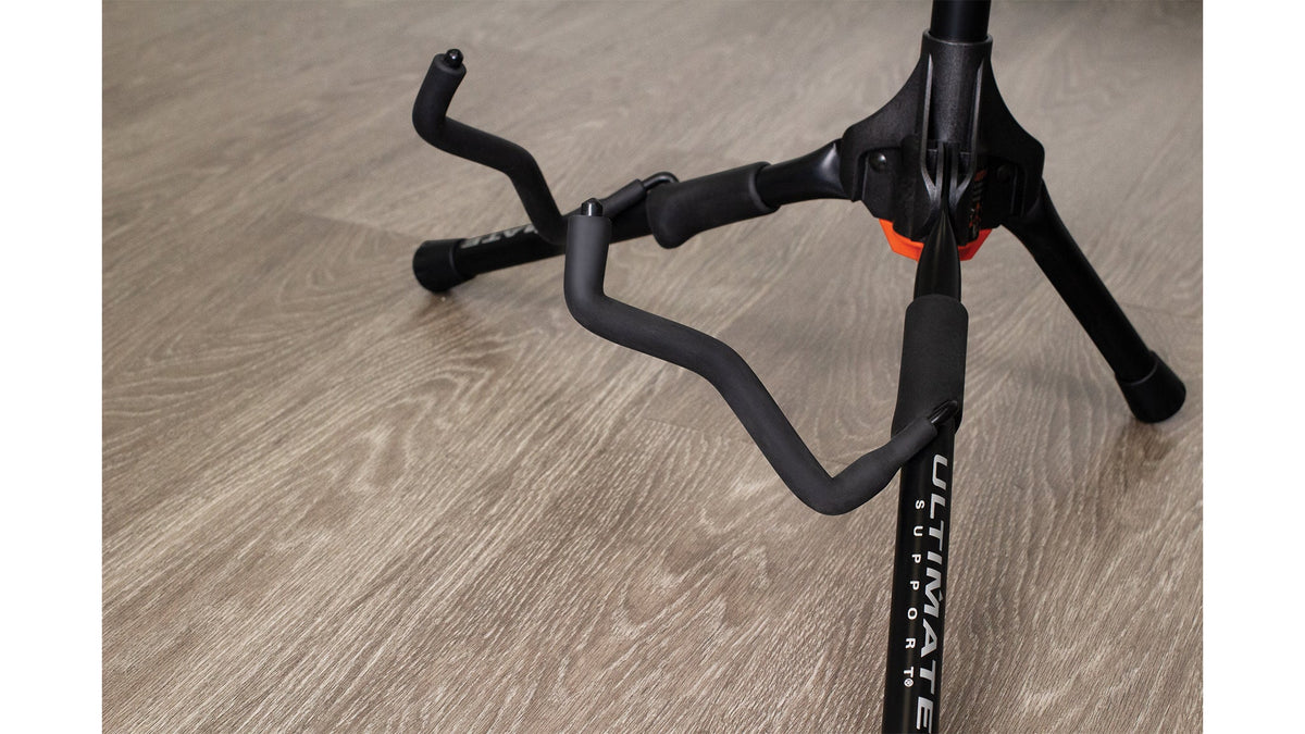 Ultimate Support GS-55 Ultra Compact, A-Frame Style Genesis Series Guitar Stand with Locking Legs