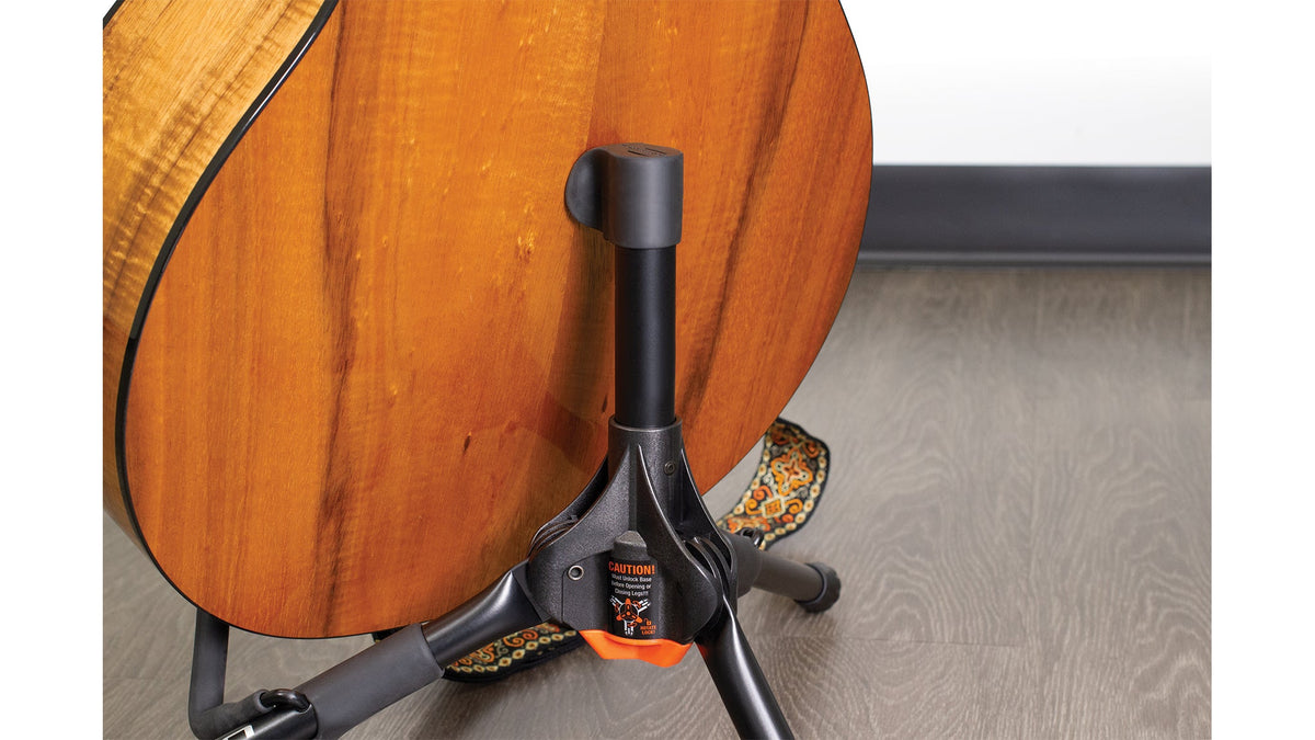 Ultimate Support GS-55 Ultra Compact, A-Frame Style Genesis Series Guitar Stand with Locking Legs