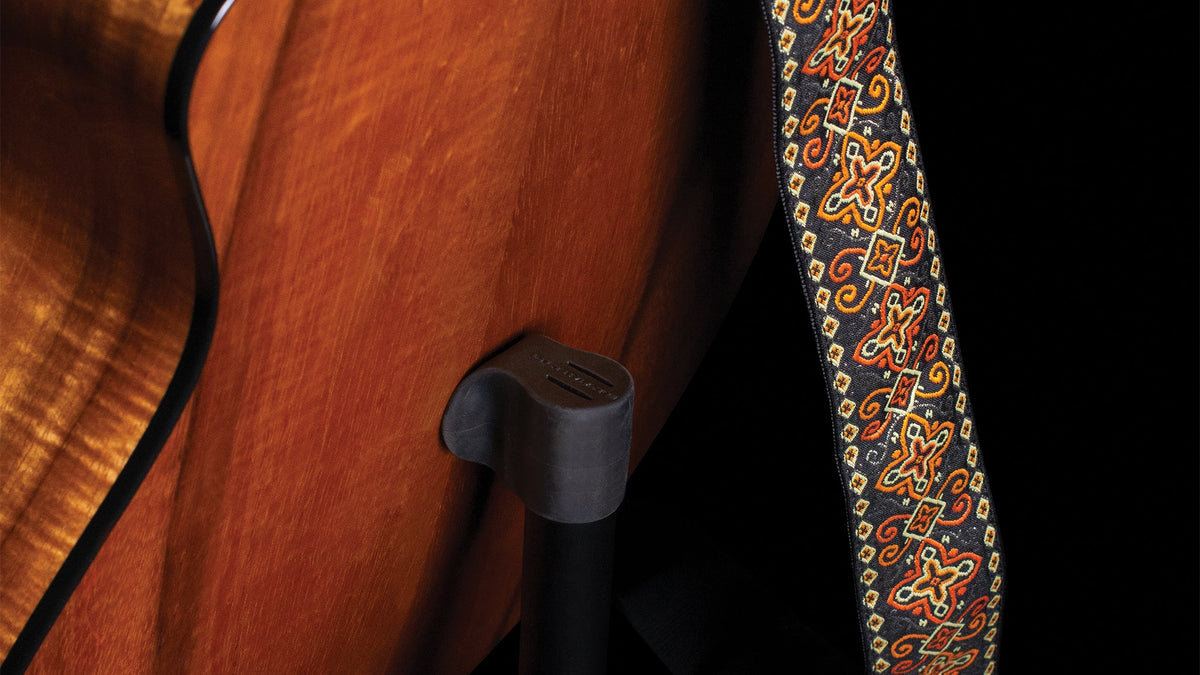 Ultimate Support GS-55 Ultra Compact, A-Frame Style Genesis Series Guitar Stand with Locking Legs