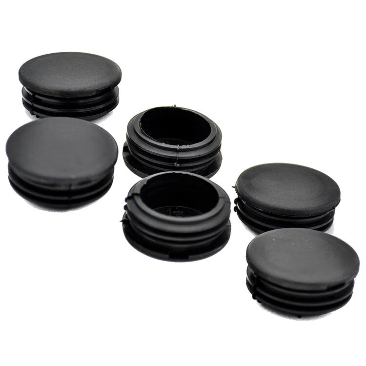 Gibraltar Plastic Rack-Tube End Caps - Pk 6