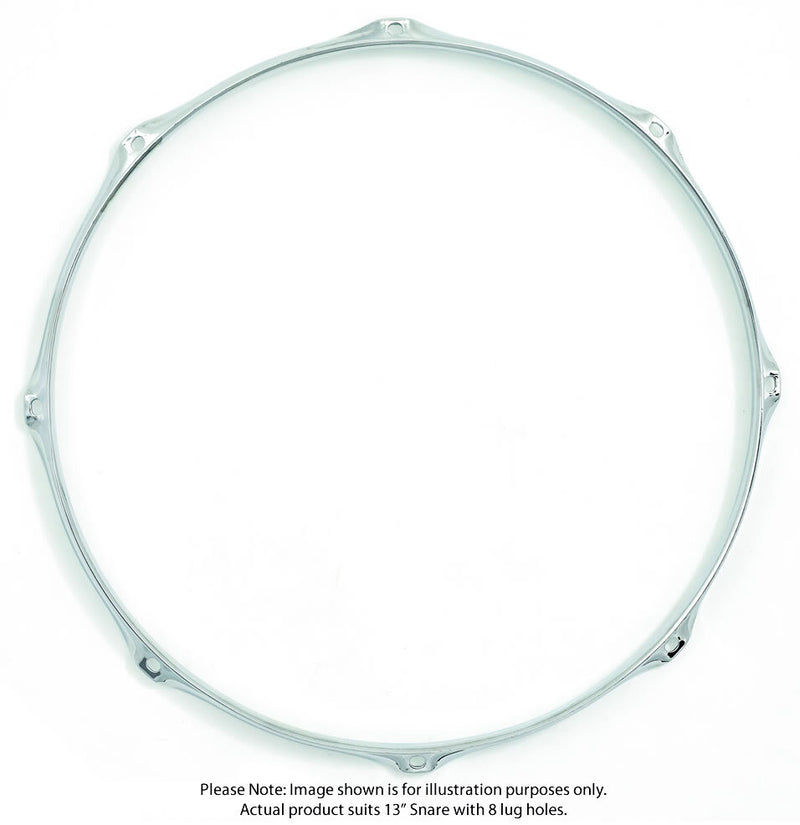 Gibraltar 13"/8 Lug Snare Side Steel Power Hoop (Pk-1)