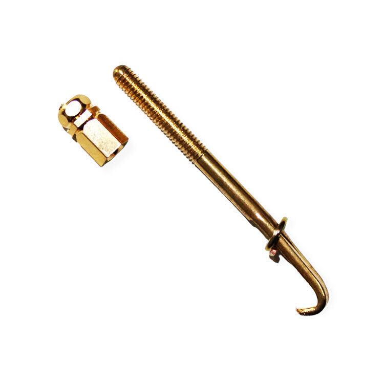 GT Banjo Tension Rod & Nut in Gold Finish (Pk-1)