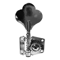 GT Electric Bass Guitar Open Gear Tuning Machines in Chrome Finish (4-Inline)