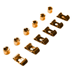 GT Electric Guitar String Retainer in Gold Finish (Pk-6)