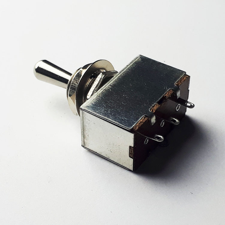 GT 3-Way Toggle Switch with Chrome Knob for LP-Style Guitars (Pk-1)