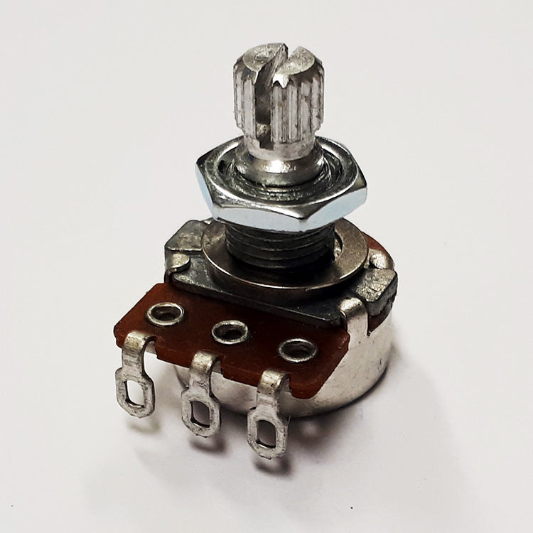 GT B500K Mini Volume Potentiometer with 15mm Split Shaft (Pk-6)