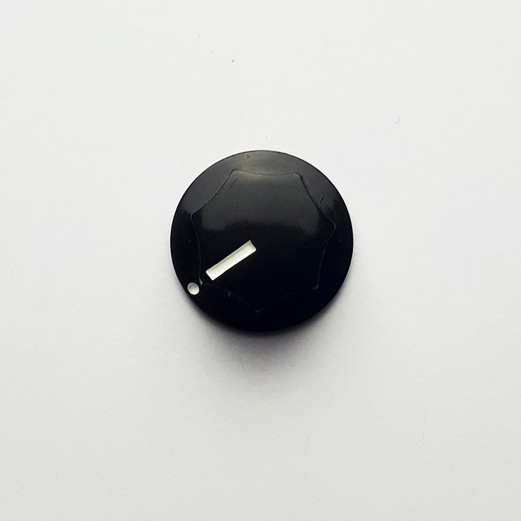 GT Small JB-Style Bass Control Knobs in Black (Pk-2)