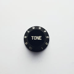 GT ABS ST-Style Tone Knobs in Black (Pk-2)