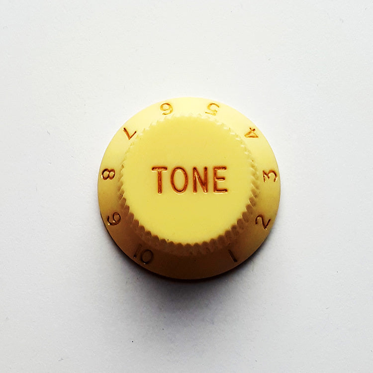 GT ABS ST-Style Tone Knobs in Ivory (Pk-2)