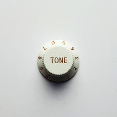 GT ABS ST-Style Tone Knobs in White (Pk-2)