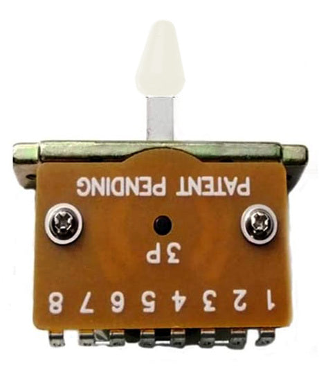 GT 3-Way Selector Switch with White Cap (Pk-1)