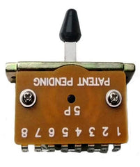 GT 5-Way Selector Switch with Black Cap (Pk-1)