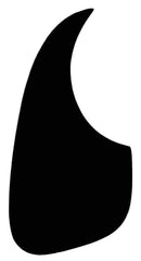 GT Left-Handed Acoustic Guitar Pickguard in Black (Pk-1)