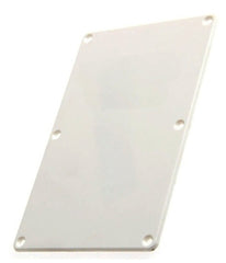 GT ABS Tremolo Spring Cover Back Plate in White (Pk-1)