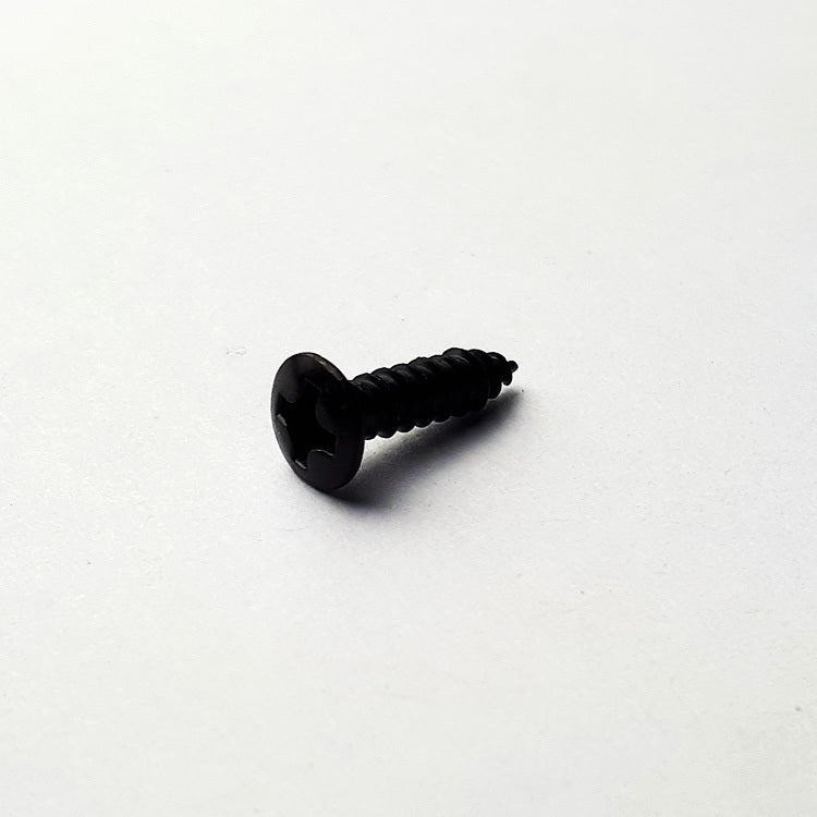 GT Wood Screws with Flat Head in Black Finish - 3mm x 12mm (Pk-50)